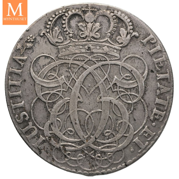 4 mark 1696 Christian V Kv.1+