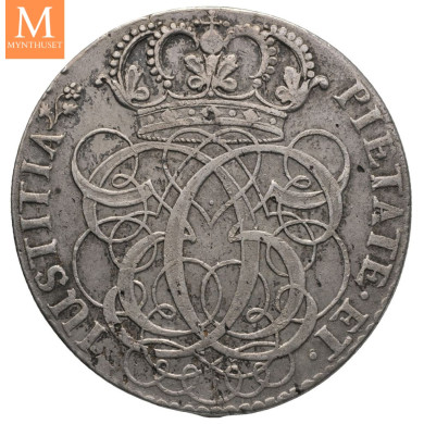 4 mark 1696 Christian V Kv.1+