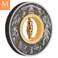 ÅRETS JULEGAVE! Australia The Christmas Nutcracker 2024 2oz sølv antikkfarget mynt