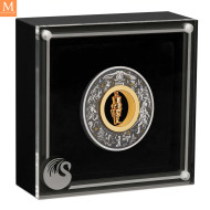 ÅRETS JULEGAVE! Australia The Christmas Nutcracker 2024 2oz sølv antikkfarget mynt