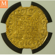 Rundeskatten gull dukat 1724 Utrecht kvalitet 01 NGC MS63