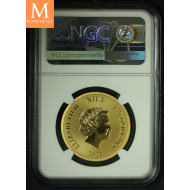 Sjelden! Niue 2021 Batman GULL 250  DOLLAR 1 OZ i kvalitet BU NGC MS70