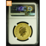 Sjelden! Niue 2021 SUPERMANN GULL 250  DOLLAR 1 OZ i kvalitet BU NGC MS70