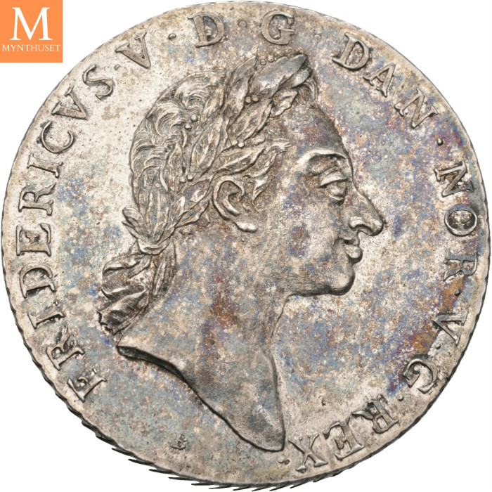 Speciedaler 1765 Frederik V Ex Shou og Zinck kvalitet 0/01