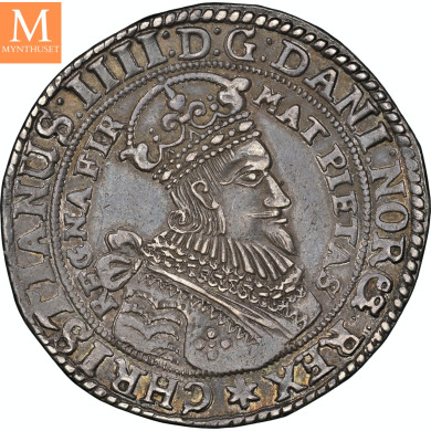 Christian IV (1588-1648) 2 speciedaler 1646 kvalitet 1+/01, NGC AU55