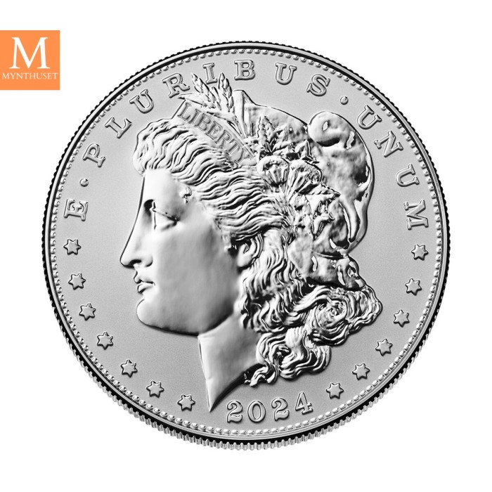 USA 2024 Morgan and Peace Dollar Two-Coin Reverse Proof Set