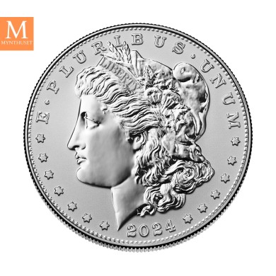 USA 2024 Morgan and Peace Dollar Two-Coin Reverse Proof Set