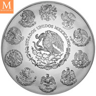 NYHET! Meget sjelden! Mexico 2024 LIBERTAD 1 KILO CASA DE MONEDA DE MEXICO KV PROOFLIKE