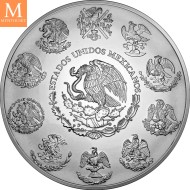 2024 Mexico 1 Kilo Sølv Libertad BU med Kapsel