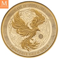 2025 Phoenix 1/10 oz Gull kvalitet BU i kapsel