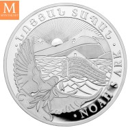 Australia 1 oz sølv RAM Lunar Year of the Snake 2025 BU I KAPSEL