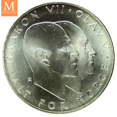 Billig sølv! 25 Kroner 1970 Sølv