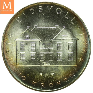 Billig sølv! 10 Kroner 1964 Sølv