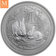 Australia  1 OZ 2016 LUNAR Monkey med Lion PRIVY med renhet 999 sølv mynt  i kvalitet BU i kapsel