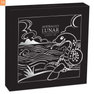 RÅ LEKKER OG MEGET POPULÆR! Australia 2025 YEAR OF THE  SNAKE 30 DOLLAR 1 KILO  LUNAR III MED GULL "PRIVY MARK" KVALITET BU