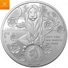 Australia 2022 KANGAROO "NEW SOUTH WALES" 1 OZ SØLV 999 KVALIITET BU I KAPSEL