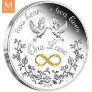 Australia 2022 KANGAROO "NEW SOUTH WALES" 1 OZ SØLV 999 KVALIITET BU I KAPSEL