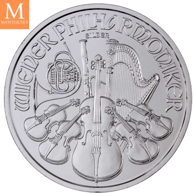 2021 Forseglet MONSTERBOX 500 OZ Østerrike Sølv Philharmoniker 500 x 1 oz Monster Box (500 oz)