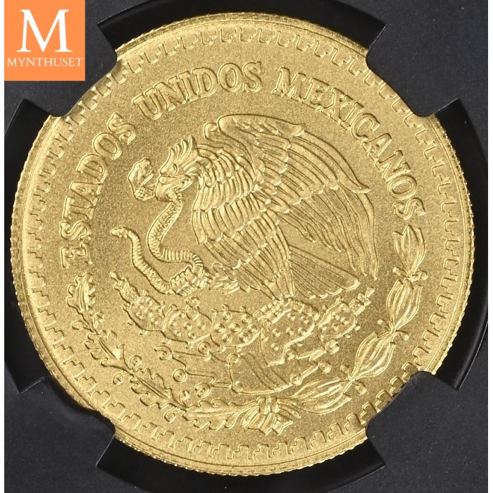 2019 Mexico LIBERTAD 1/2 OZ GULL KVALITET 0, NGC MS70