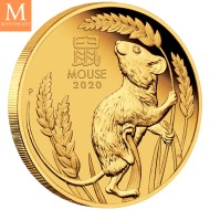 Australia 2021 1 oz Gull Lunar S3 Year of the Ox Proof med Etui & COA