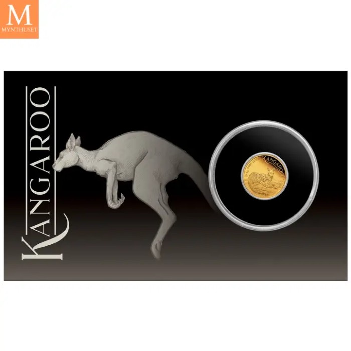 2025 Australian Kangaroo Mini Roo 0.5 gram GULL Proof