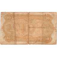 10 kroner 1899 Oscar II C.6437827 Rohde kvalitet 1- rift, PMG VF20 splits