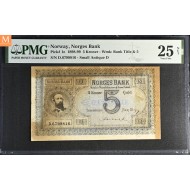 10 kroner 1899 Oscar II C.6437827 Rohde kvalitet 1- rift, PMG VF20 splits