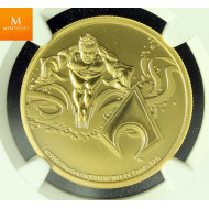 Niue 2021 BATMAN™ 1 OZ sølv mynt i kvalitet BU i kapsel