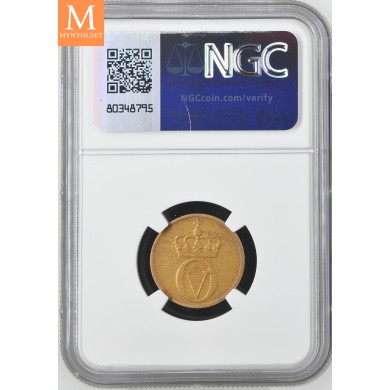 2 øre 1968 kvalitet 0, NGC MS63