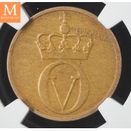 2 øre 1968 kvalitet 0, NGC MS63