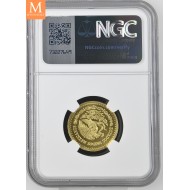 2002Mo Mexico 1/4 Onza gull NGC MS69
