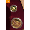 Nugget Proof Set Gullmynter 2002 i Original eske med CoA