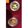 Nugget Proof Set Gullmynter 2002 i Original eske med CoA