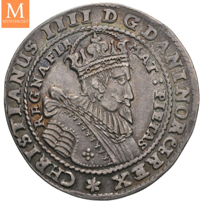 Speciedaler 1642 Christian IV Kvalitet 01, NGC AU55