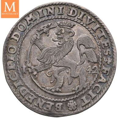 Speciedaler 1642 Christian IV Kvalitet 01, NGC AU55