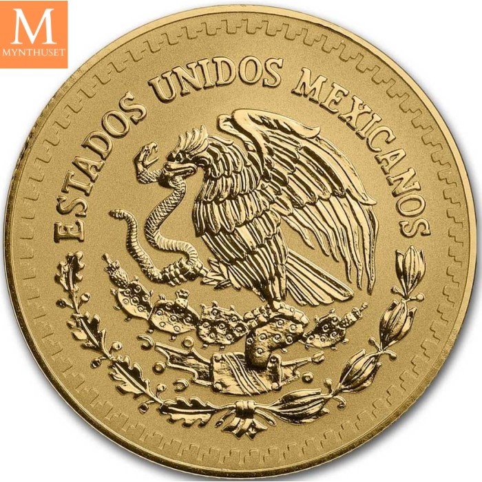 SJELDNE! Mexico 2024 LIBERTAD 1/2 OZ GULL Reverse proof CASA DE MONEDA DE MEXICO