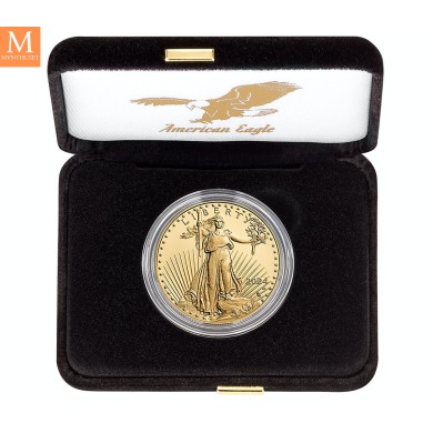 NYHET! American Eagle 2024 1oz gull kvalitet Proof