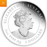 Australia 2023 3,5 oz Sølv Lunar Serie 3 Year of the Rabbit Proof Three-Coin Set M/Etui & COA