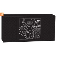 Australia 2021 3,5 oz Sølv Lunar Serie 3 Year of the Ox Proof Three-Coin Set M/Etui & COA