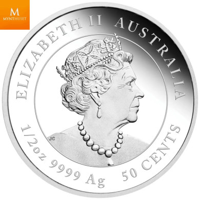 Australia 2023 3,5 oz Sølv Lunar Serie 3 Year of the Rabbit Proof Three-Coin Set M/Etui & COA