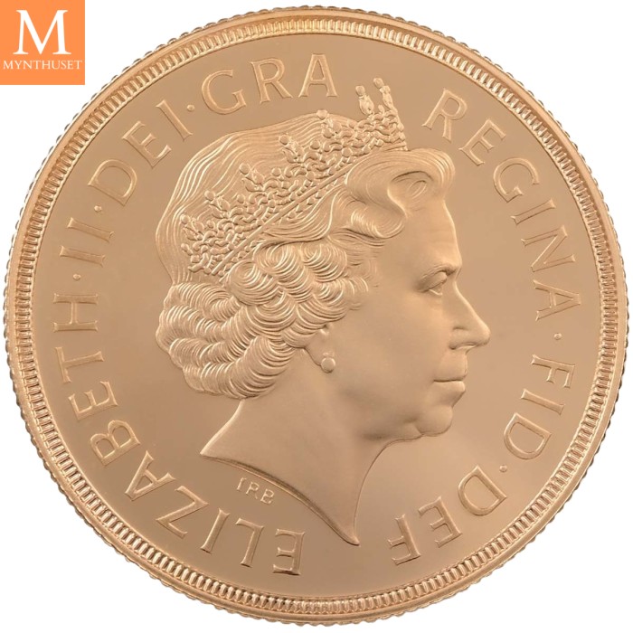 2002 Gold Proof Three Coin Sovereign Golden Jubilee