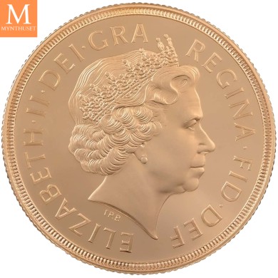 2002 Gold Proof Three Coin Sovereign Golden Jubilee