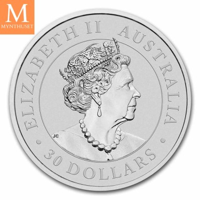 2022 Australia 1 kilo Sølv Koala kvalitet BU i kapsel