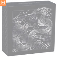 SJELDEN! 2024 Australia YEAR OF THE DRAGON 100 Dollar 1 OZ PLATINA  LUNAR SERIE 3  Kvalitet Proof OPPLAG KUN 188