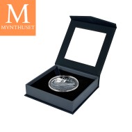 2025 1 oz Sølv RMS Titanic kvalitet Black proof med originalt skrin og bevis