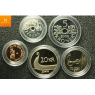 Proof mynter 2008 i kapsel