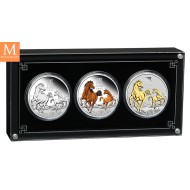 2026 Australia LUNAR SERIES III "YEAR OF THE HORSE"  TRIO SETT