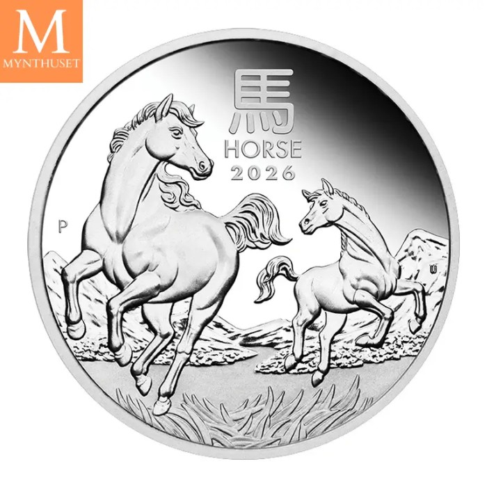 2026 Australia LUNAR SERIES III "YEAR OF THE HORSE"  TRIO SETT