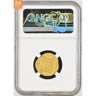 Rundeskatten gull dukat 1724 Utrecht kvalitet 01 NGC MS63