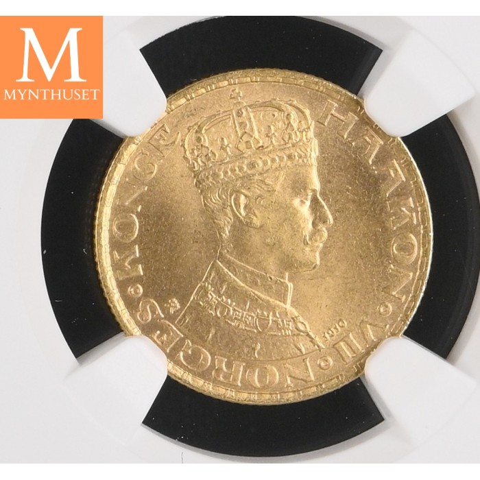 10 kroner 1910 kvalitet 0/01, NGC MS64